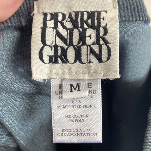 Prairie underground blue corduroy high waisted pants - Picture 5 of 6